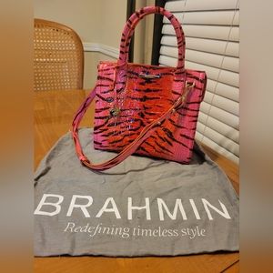 Brahmin satchel handbag